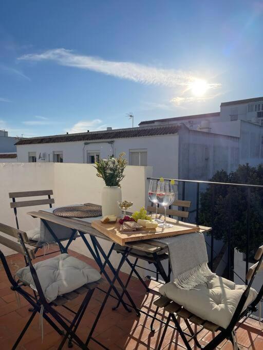 Penthouse In Vejer Apartment เวเฮร์ เด ลา ฟรอนเตรา ภายนอก รูปภาพ